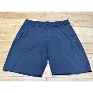 Lululemon Commission Classic Fit Warpstreme Shorts Men’s 36 Gray Golf Athleisure